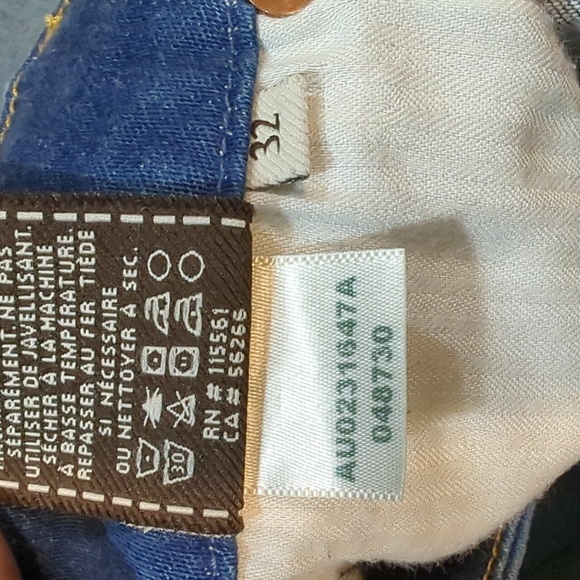 7FAMK Seven for All Mankind Kimmie Straight Leg jeans AU0231647A sz 32 tall/long - Picture 14 of 14